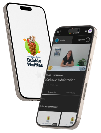 Curso Bubble Waffles Curso Bubble Waffles